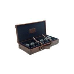 Mallette coffret 6 verres à...